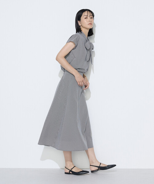 COMME CA ISM ブラック フレアスカート 楽天市場】【SALE／55%OFF】タックフレアースカート COMME CA