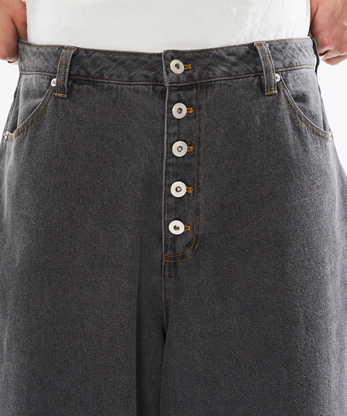 「WISH FOR EVER」 デニムパンツ LARGE インディゴブルー メンズ
