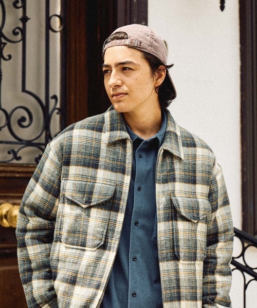 別注/PENDLETON×niko and… /CPOジャケット ブルゾン/中綿 PENDLETON(ペンドルトン)】別注 ジップCPOジャケット | [公式