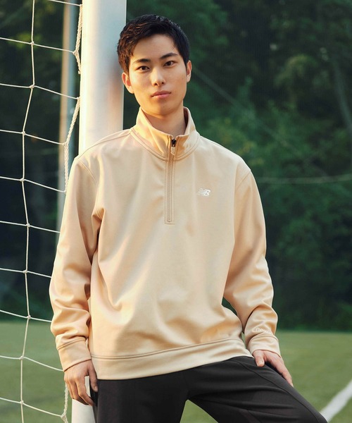 PG メンズクルーネックプルオーバー ニューバランス（new balance）（メンズ）ゴルフウェア スウェット