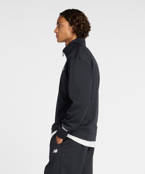 New Balance ブラック セーター New Balance（ニューバランス） トレーナー スウェット ダブルニット
