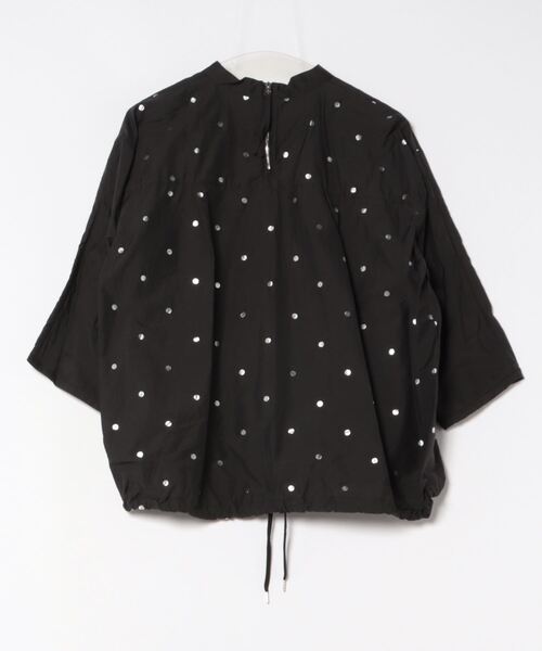 「H.A.K」 7分袖ブラウス FREE ブラック レディース_画像2