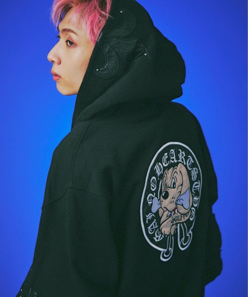 GALFY（ガルフィー） パーカー GALFY-百合の紋紋パーカー メンズ