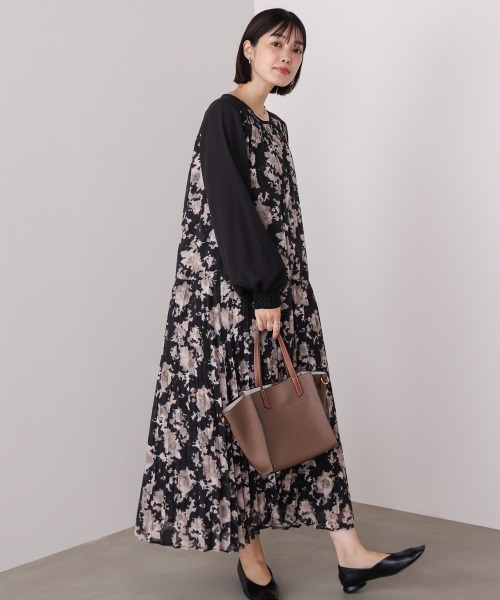 Bou Jeloud（ブージュルード） ワンピース ジャガードプリーツ