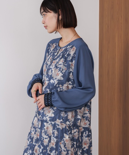 Bou Jeloud（ブージュルード） ワンピース ジャガードプリーツ