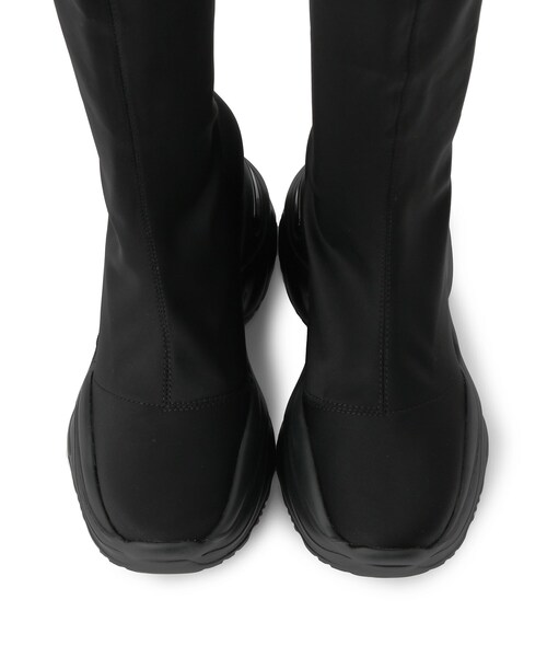 エスペランサ（ESPERANZA）/【楽ちん×美脚】スニーカーソールストレッチロングブーツ ESPERANZA（エスペランサ） ブーツ 「楽ちん×美脚」スニーカーソール