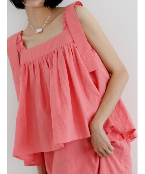 「Katrin TOKYO」 キャミソールワンピース S グリーン レディース_画像4