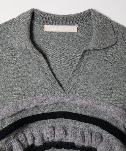 LEINWÄNDE ニット セーター leinwande（ラインヴァンド） ニット セーター Landscape Intarsia