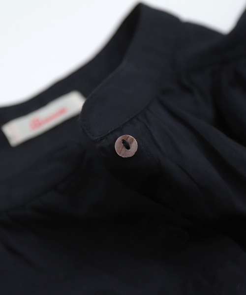 「Brocante」 半袖ブラウス 2 ロイヤルブルー レディース_画像9