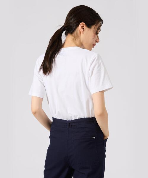 「agnes b.」 半袖Tシャツ MEDIUM ホワイト レディース_画像4