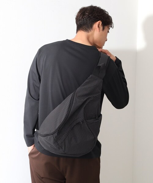 THE SHOP TK ショルダーバッグ トライアングルショルダーバッグ メンズ
