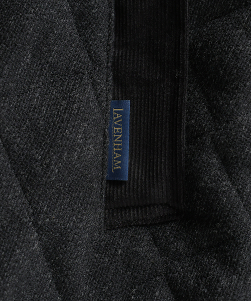 LAVENHAM / コート/36/ウール/NVY LAVENHAM（ラベンハム） コート ジャケット 別注 Belted Chantry