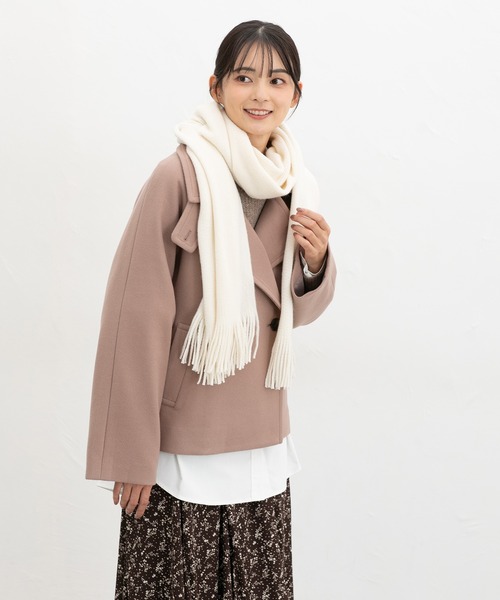 Honeys（ハニーズ） マフラー ストール 「シアバター加工・抗菌防臭