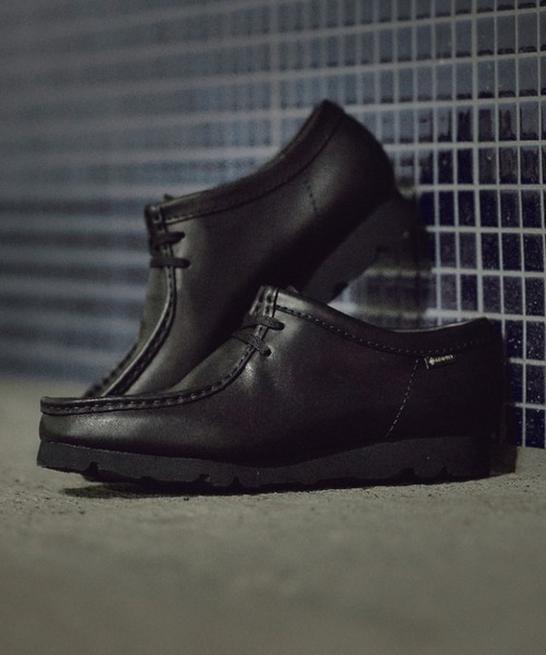 Clarks（クラークス） デッキシューズ WALLABEE GTX 26183074 メンズ