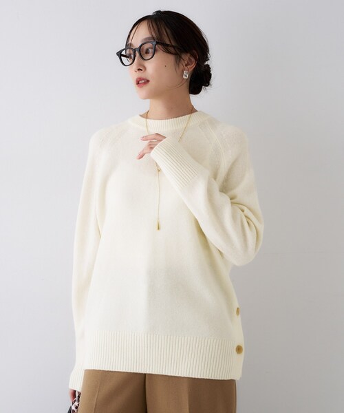 UNTITLED（アンタイトル） ニット セーター 「重ね着もおすすめ/洗える