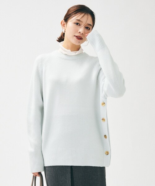 UNTITLED（アンタイトル） ニット セーター 「重ね着もおすすめ/洗える