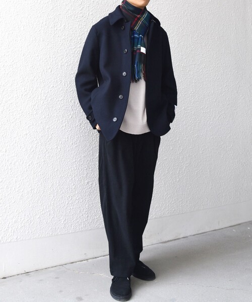 SHIPS any マフラー any: カシミヤ チェック メンズ : ZOZOTOWN Yahoo