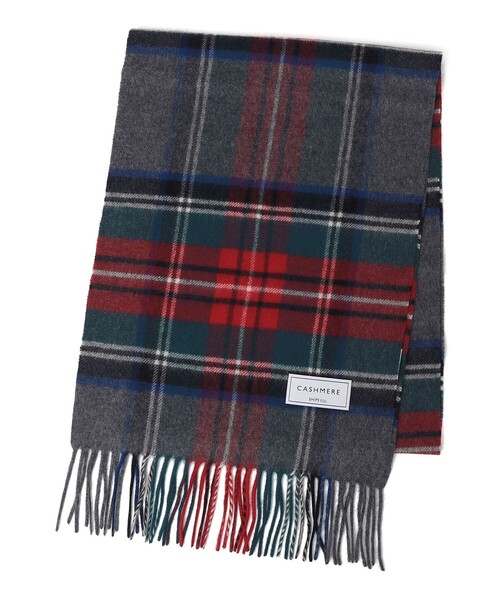 SHIPS any マフラー any: カシミヤ チェック メンズ : ZOZOTOWN Yahoo