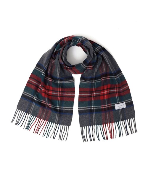 SHIPS any マフラー any: カシミヤ チェック メンズ : ZOZOTOWN Yahoo