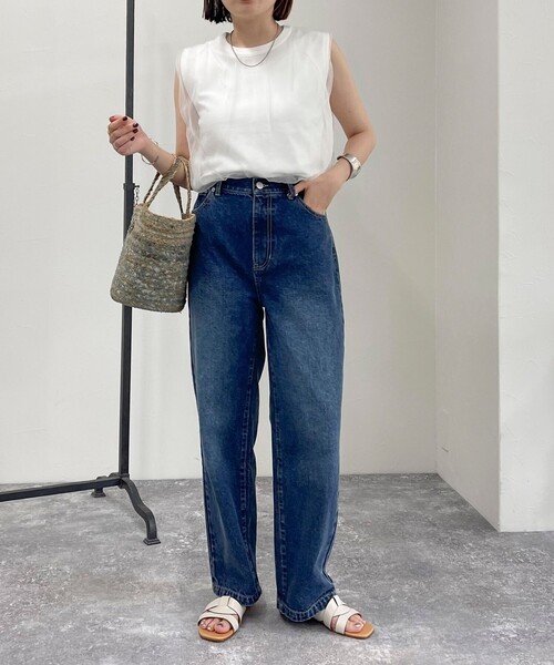 「fredy emue」 ノースリーブニット 38 ブラック レディース_画像2