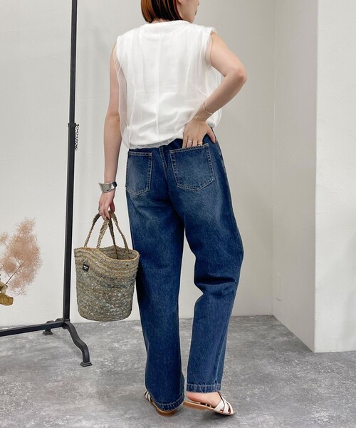 「fredy emue」 ノースリーブニット 38 ブラック レディース_画像4