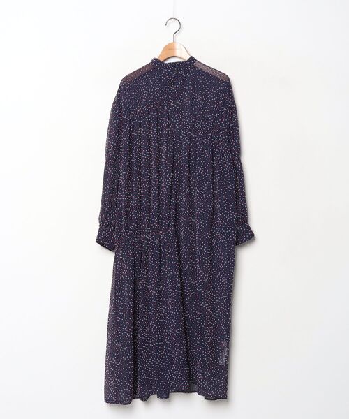 mintdesigns（ミントデザインズ） 長袖ワンピース 2 ネイビー