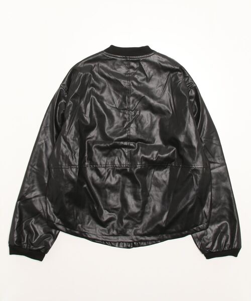 「Dream garden」 レザージャケット L ブラック レディース_画像2