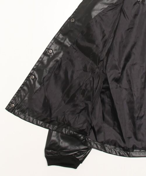 「Dream garden」 レザージャケット L ブラック レディース_画像3