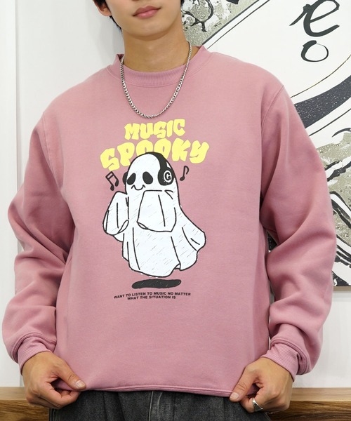 トレーナー スウェット プリント 裏起毛 長袖 メンズ レディース