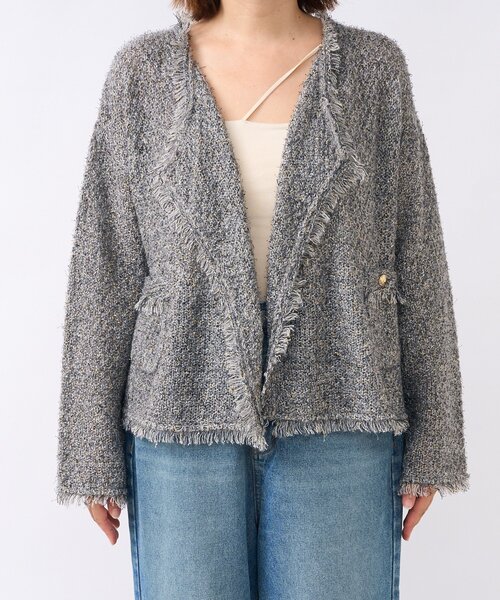 「RIVE DROITE」 カーディガン FREE ブラウン レディース_画像9