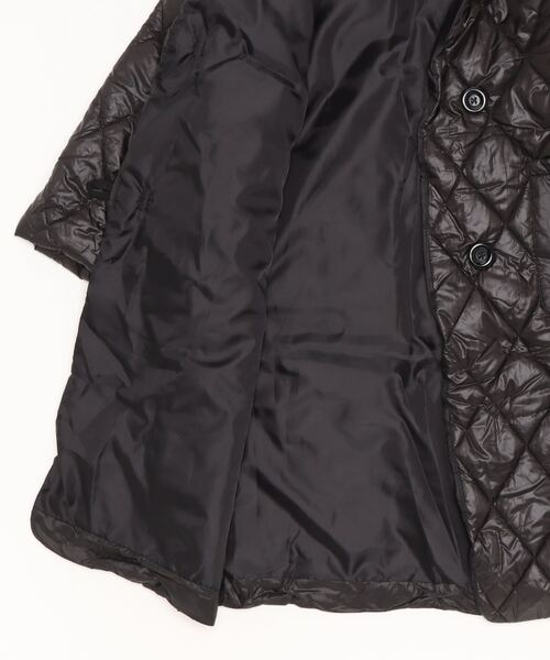 「Auntie Rosa」 ノーカラーコート X-LARGE ブラック レディース_画像4