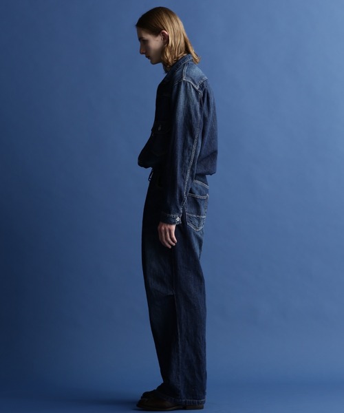 Schott N.Y.C（ショット） 「schott」 オールインワン L インディゴ