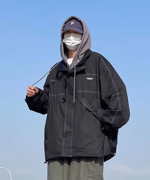 し*ん様 年末限定値下げ　レザーマウンテンパーカー　VOO VOO】まさにアリソウデナイ