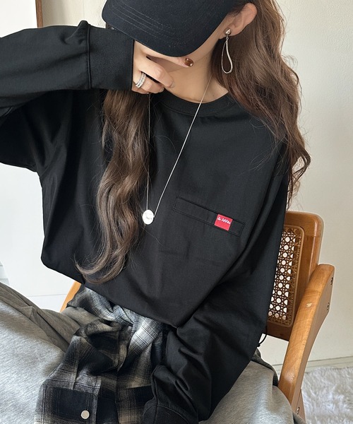 「Java」 半袖Tシャツ LARGE ベージュ レディース_画像3