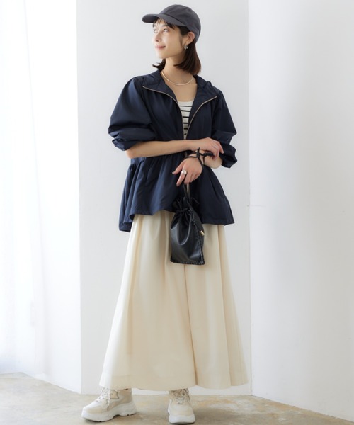 「RIRIYANO」 マウンテンパーカー LARGE ブラック レディース_画像5