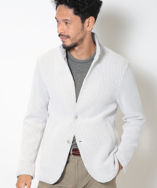 「MEN'S BIGI」 ジャケット 01 ブルー メンズ_画像4