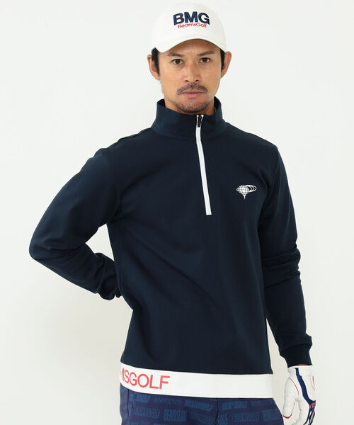 BEAMS GOLF（ビームス ゴルフ） 長袖Tシャツ M ネイビー メンズ