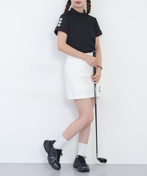 ゴルフ HELLO KITTY 50周年 キティゴルフモックネック　Tシャツ メンズ レディース_20