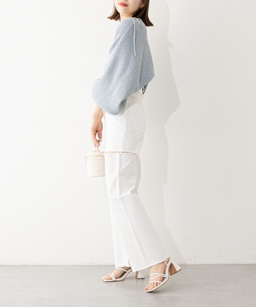 Chico（チコ） デニムパンツ 1 ホワイト レディース : ZOZOTOWN Yahoo