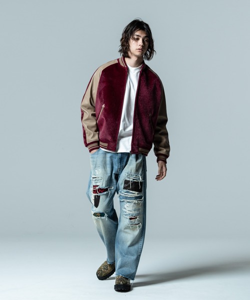 「glamb」 デニムパンツ S インディゴブルー メンズ_画像5