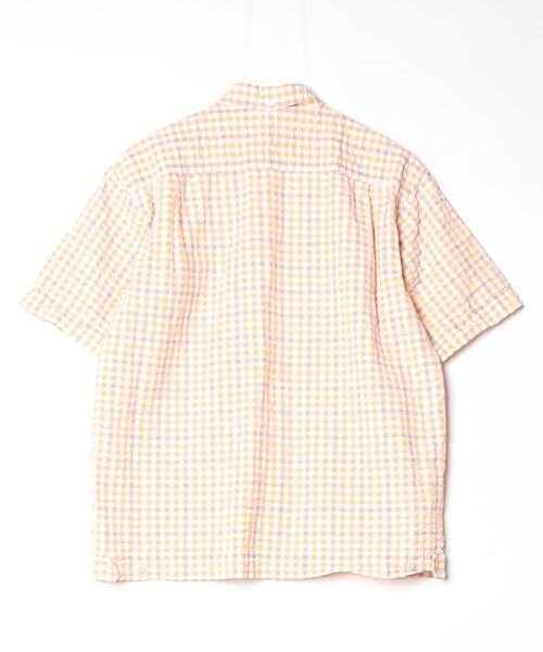 BURBERRY（バーバリー） チェック柄半袖シャツ M イエロー メンズ