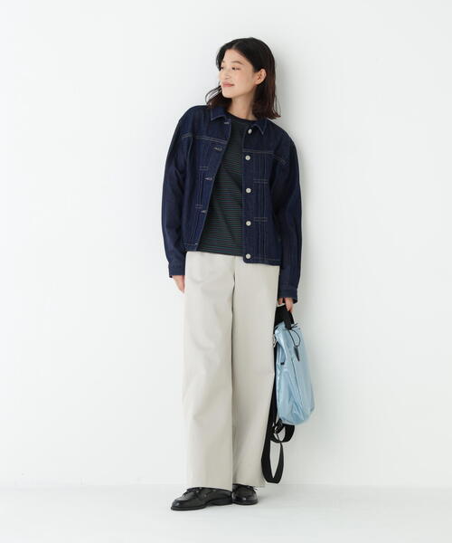 human woman（ヒューマンウーマン） デニムジャケット gジャン ソフト