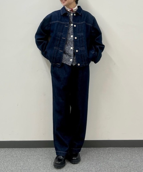human woman（ヒューマンウーマン） デニムジャケット gジャン ソフト