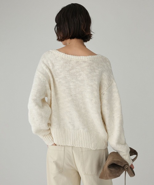 BABYLONE（バビロン） ニット セーター コットンローゲージプル