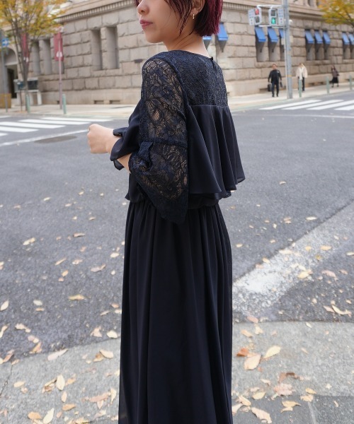 Jolie et Jolie（ジョリー エ ジョリー） ドレス フレアデティール