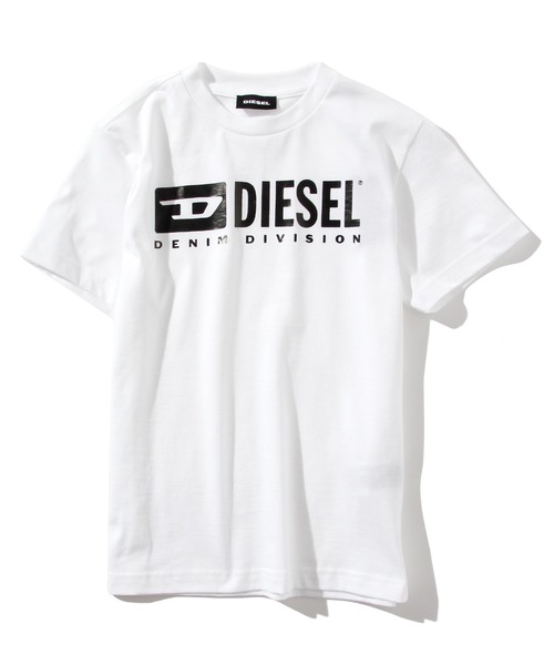 「DIESEL KIDS」 「KIDS」半袖Tシャツ 16Y ブラック キッズ_画像2