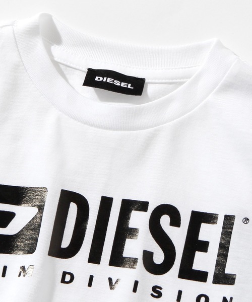 「DIESEL KIDS」 「KIDS」半袖Tシャツ 16Y ブラック キッズ_画像5