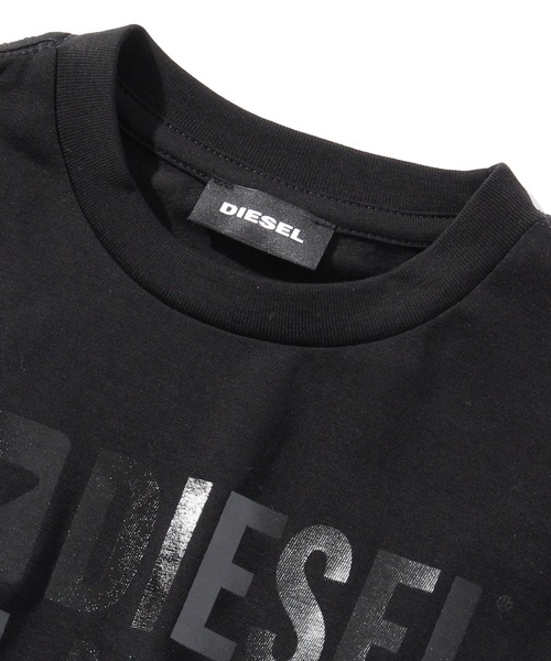「DIESEL KIDS」 「KIDS」半袖Tシャツ 16Y ブラック キッズ_画像7