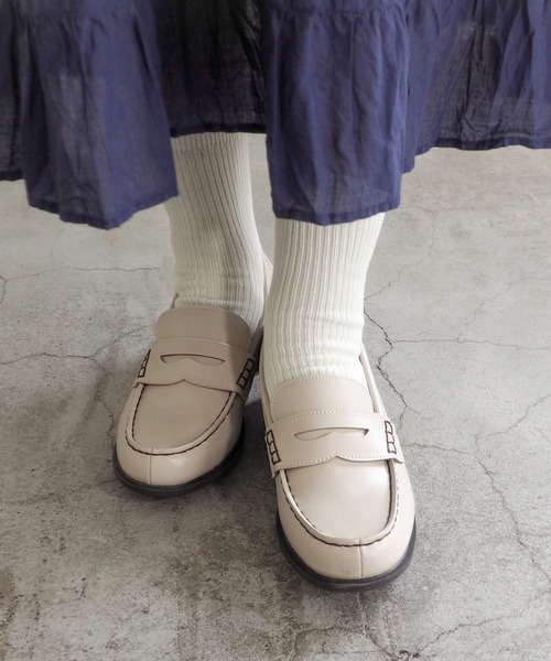 byあしながおじさん ローファー 晴雨兼用｜コインローファー 8510141 