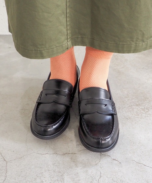 byあしながおじさん ローファー 晴雨兼用｜コインローファー 8510141